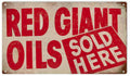 Red Giant Oils 3 Vintage Retro Advert Ads A4 Photo Print