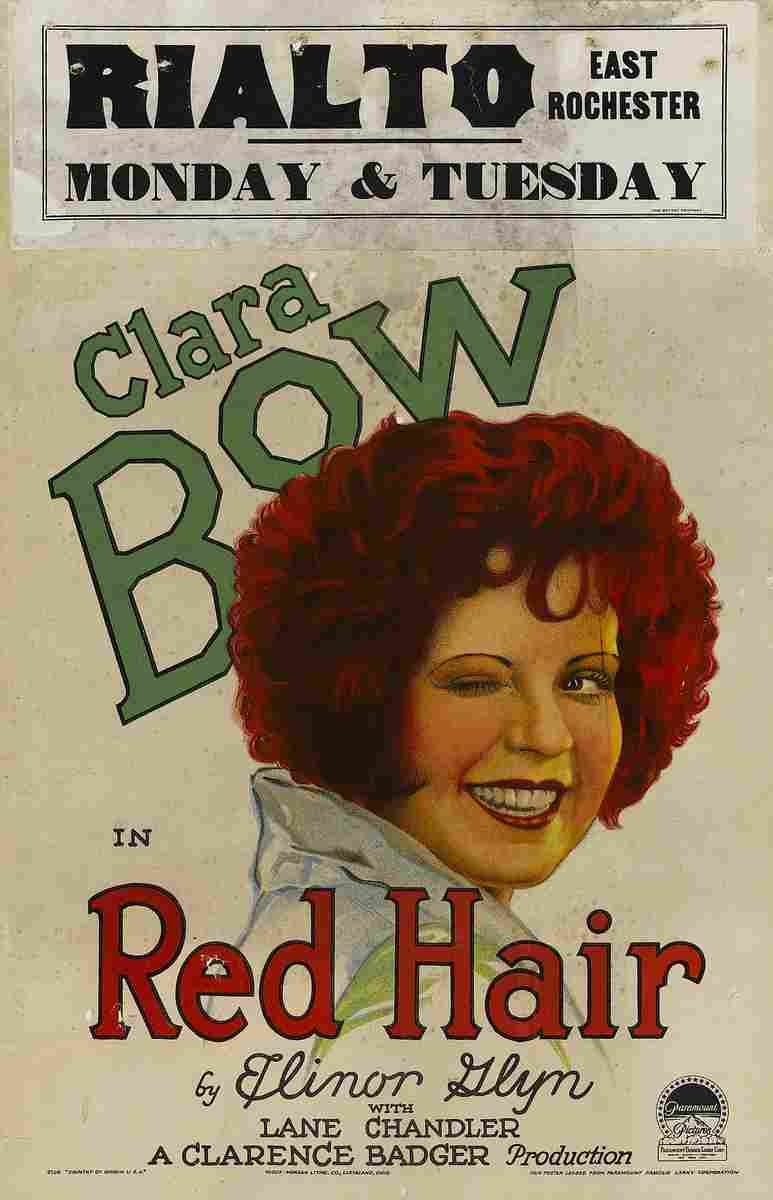 Red Hair 01  film star poster A4 Photo Print