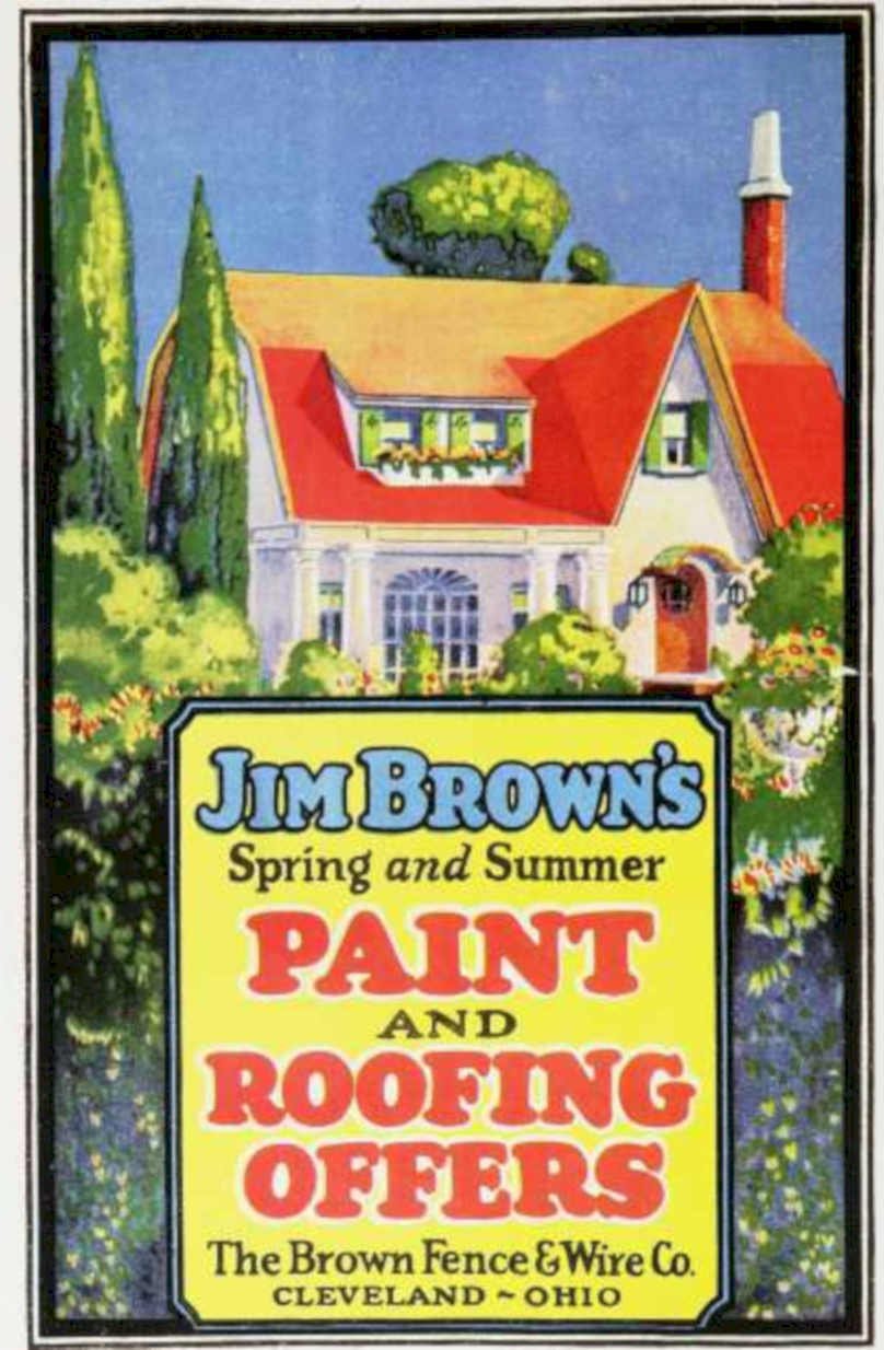 Red House Paint Vintage Retro Advert Ads A4 Photo Print