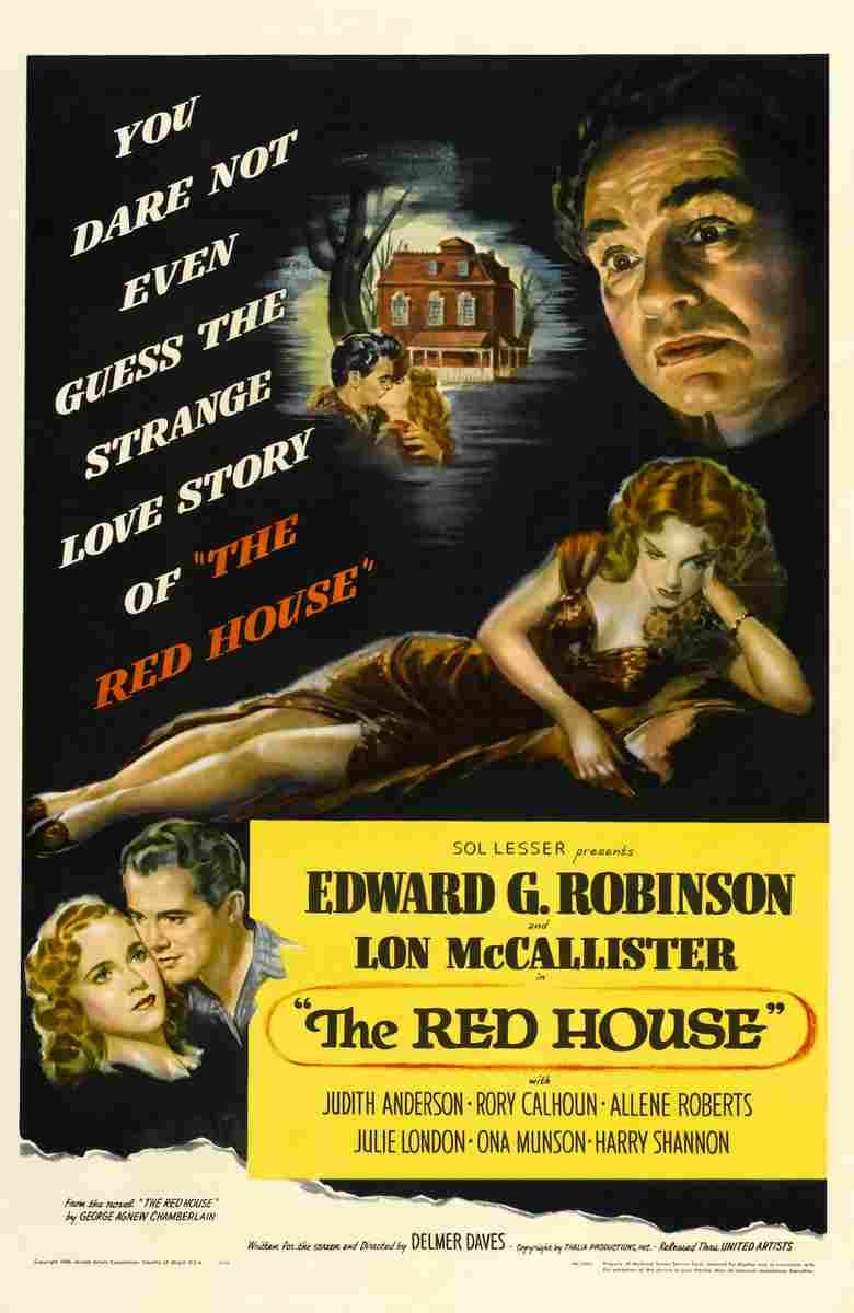Red House The 1947 01  film star poster A4 Photo Print