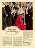 Red Madison Rouge 1930s Vintage Retro Advert Poster