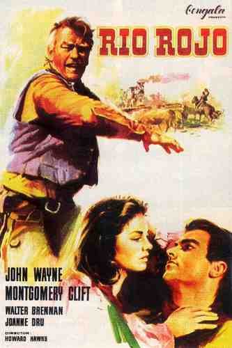  Red River 04 film star poster A4 Photo Print