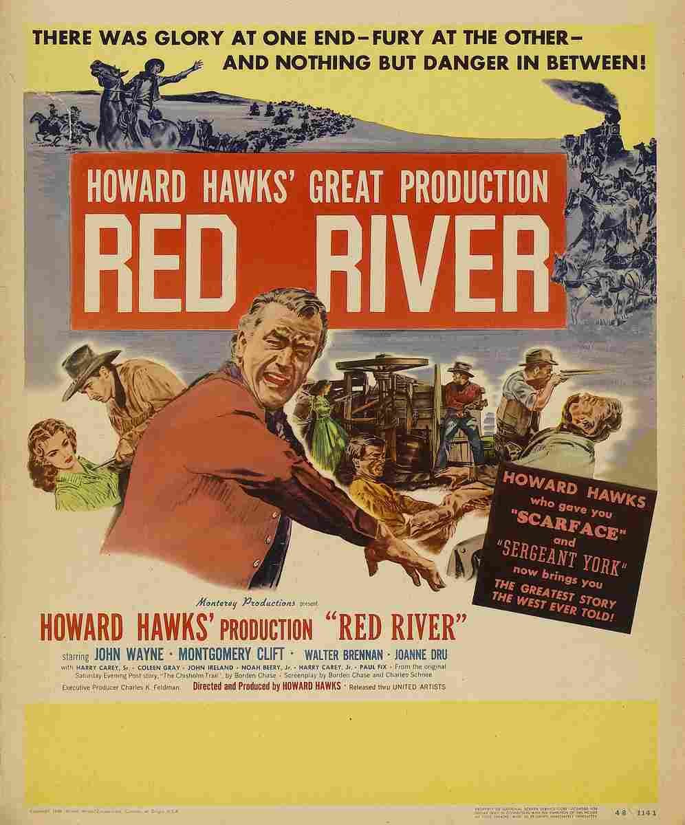 Red River 10  film star poster A4 Photo Print