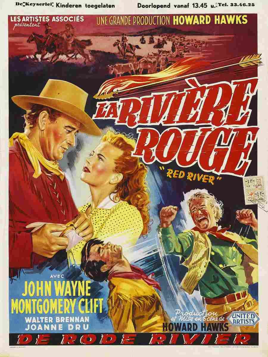 Red River 13  film star poster A4 Photo Print