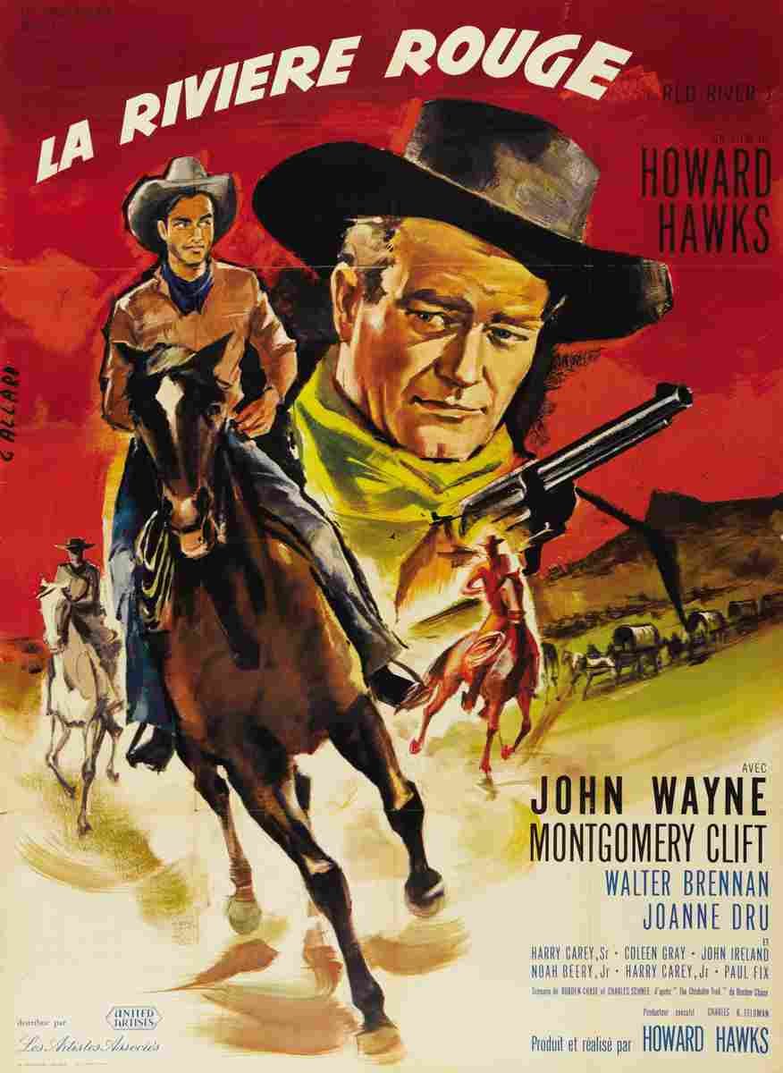 Red River 14  film star poster A4 Photo Print