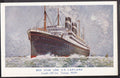 Red Star Line Steamer Ss Lapalnd At Sea Vintage A4 Photo Print