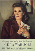 Red Suit War Vintage Retro Advert Ads A4 Photo Print