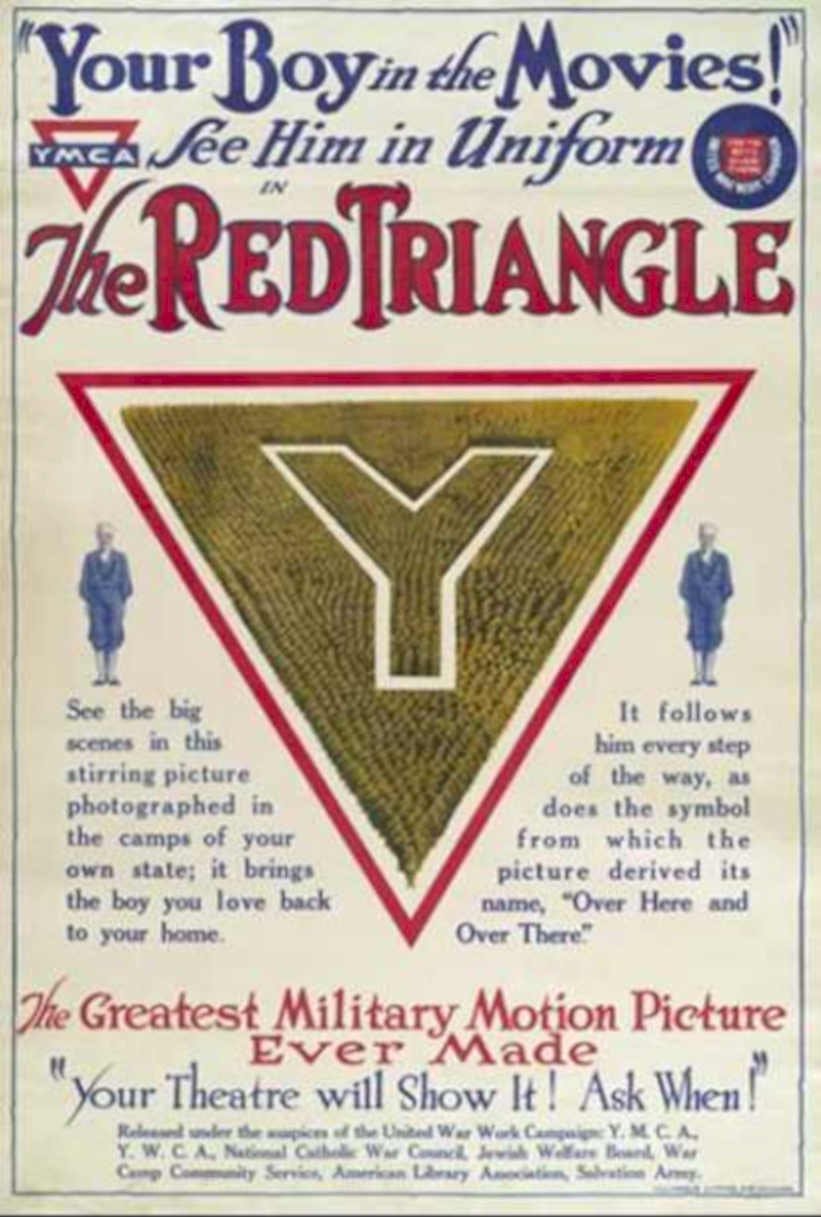 Red Triangle Boy Vintage Retro Advert Ads A4 Photo Print