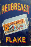 Redbreast Flake Rough Vintage Retro Advert Ads A4 Photo Print