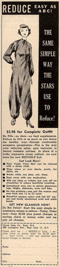 Redos Suit Offer Vintage Retro Advert Ads A4 Photo Print