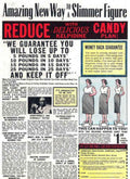 Reduce Candy Plan Vintage Retro Advert Poster A4 Photo Print