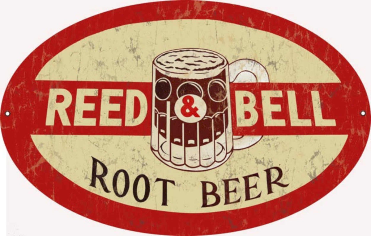 Reed Belle Rootbeer Vintage Retro Advert Ads A4 Photo Print
