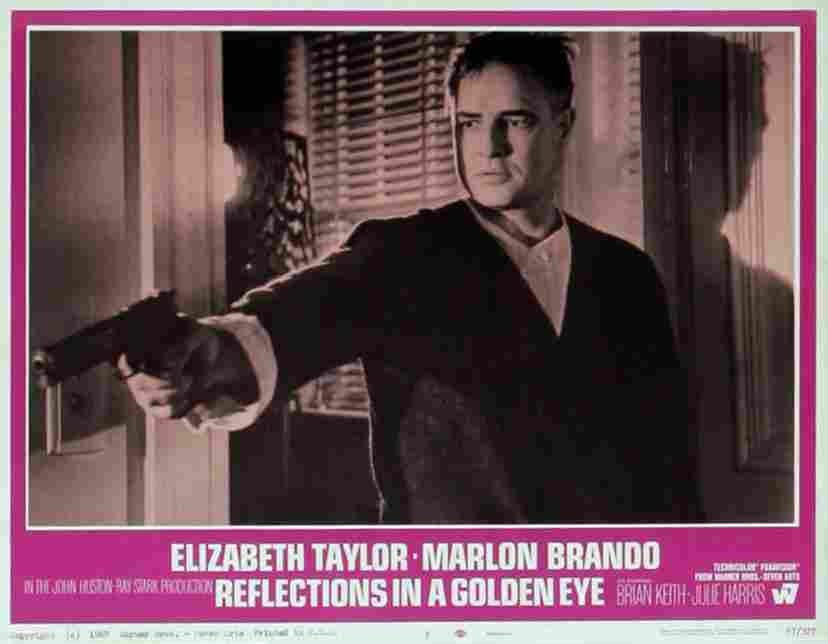Reflections in a Golden Eye 04  film star poster A4 Photo Print
