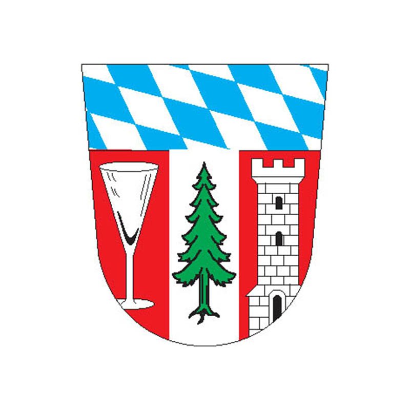 Regen Kreis Coat Of Arms N4509 A4 Photo Print