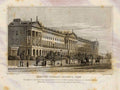 Regent Park Hanover Terrace London England Shepherd 1827 Vintage A4 Photo Print