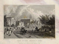 Regent Park Hospital St Katherine London England Shepherd 1827 Vintage A4 Photo Print
