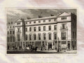 Regent St West Side London England Shepherd 1827 Vintage A4 Photo Print