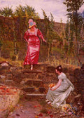 Reggianini Vittorio An Idyllic Afternoon A4 Photo Print