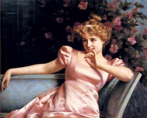 Reggianni Vittorio Young Beauty A4 Photo Print
