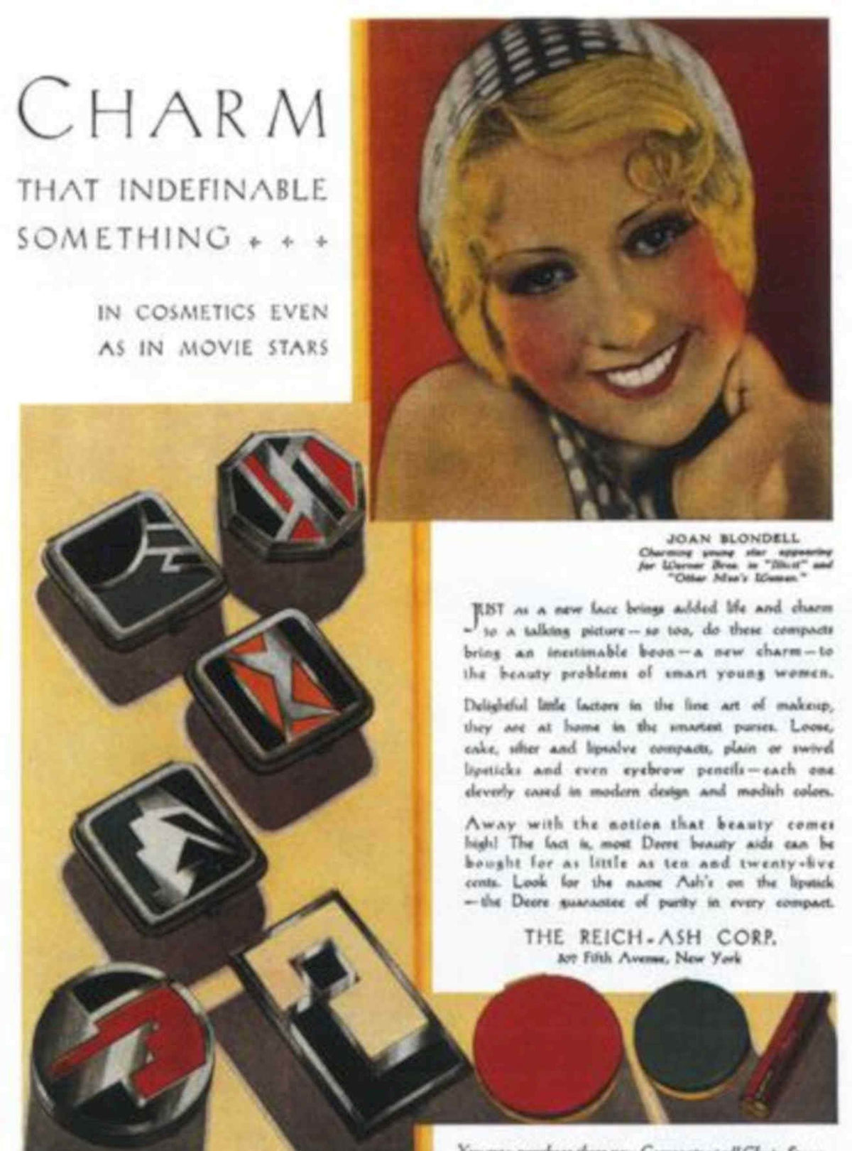 Reich Ash Compacts Vintage Retro Advert Poster A4 Photo Print