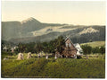 Reichenberg the Jeschken Bohemia Vintage A4 Photo Print