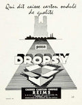 Reims Dropsy Boxes Vintage Retro Advert Ads A4 Photo Print