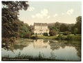 Reinhardsbrunn Castle Friedrichrhoda Thuringia Vintage A4 Photo Print