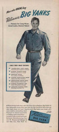 Reliance Big Yank Vintage Retro Advert Ads A4 Photo Print
