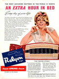 Relyon Mattress Spring 1950s Vintage Retro Advert Poster