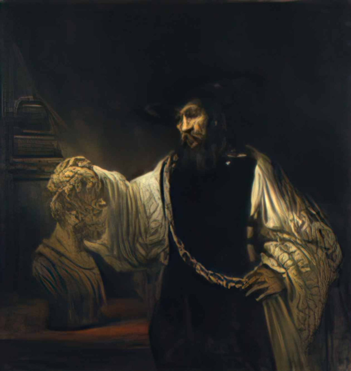 Rembrandt 1 Art A4 Photo Print