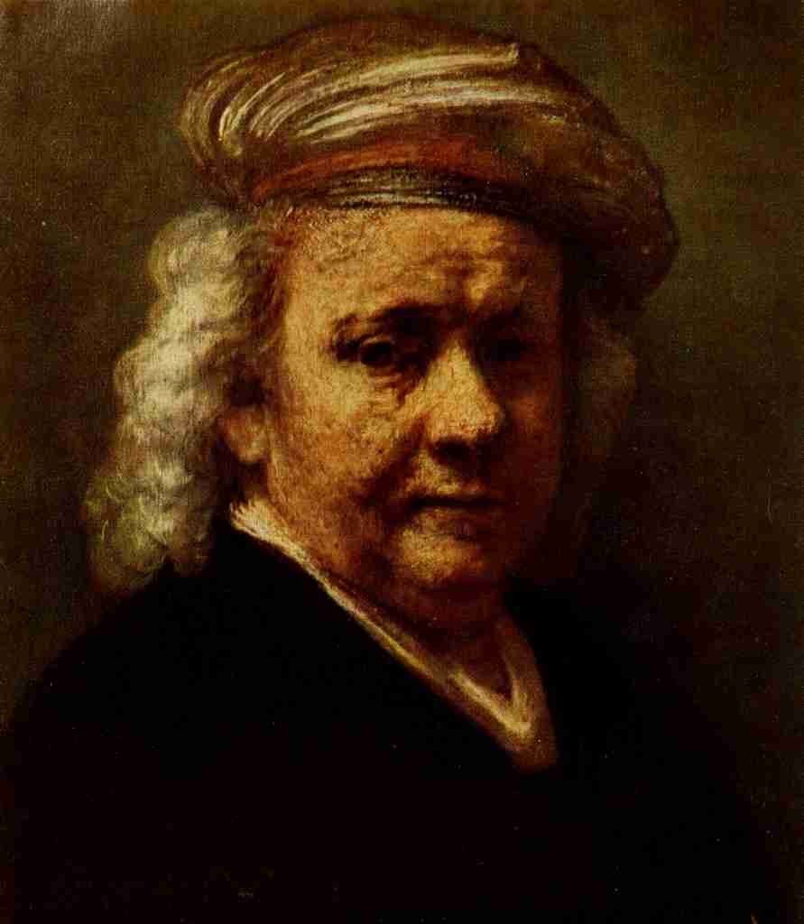Rembrandt 1606 1669 Self Portrait 2 Rembrandt 1900 A4 Photo Print