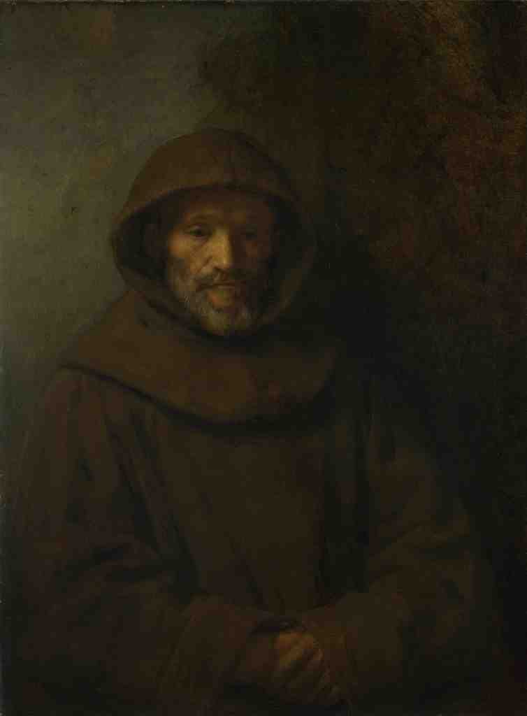 Rembrandt A Franciscan Friar A4 Photo Print
