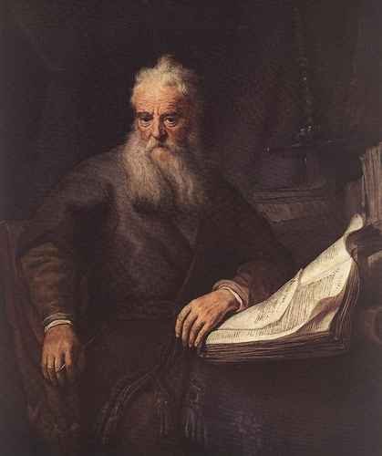 Rembrandt Apostle Paul WGA A4 Photo Print