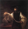 Rembrandt Aristotle With Bust Of Homer A4 Photo Print