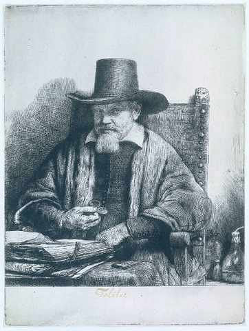 Rembrandt Arnold Tholinx A4 Photo Print