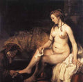Rembrandt Bathsheba at Her Bath A4 Photo Print