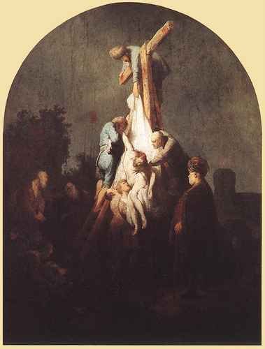 Rembrandt Deposition from the Cross A4 Photo Print