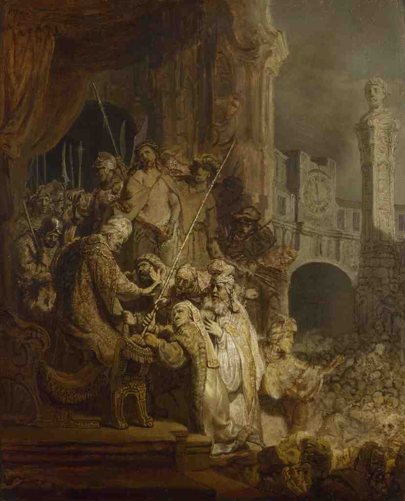 Rembrandt Ecce Homo A4 Photo Print