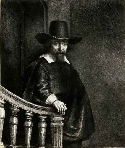 Rembrandt Ephraim Bonus Jewish Physician SIL A4 Photo Print