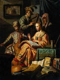 Rembrandt Musical Allegory A4 Photo Print