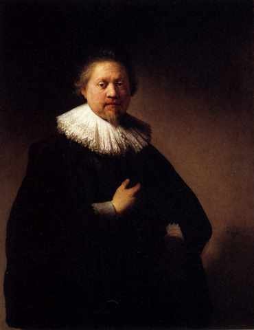 Rembrandt Portrait Of Man A4 Photo Print