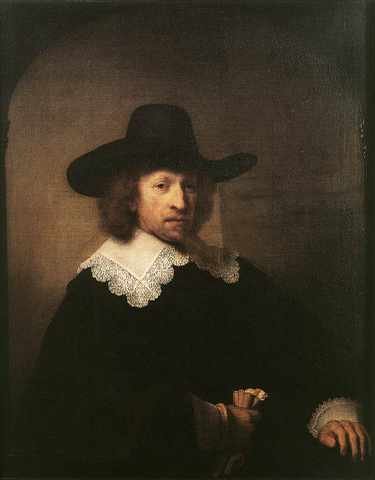 Rembrandt Portrait Of Nicolaas Van Bambeeck A4 Photo Print