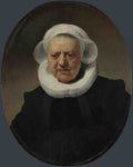 Rembrandt Portrait of Aechje Claesdr. A4 Photo Print