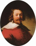 Rembrandt Portrait of a bearded man A4 Photo Print
