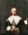 Rembrandt Rembrandt Agatha Bas A4 Photo Print