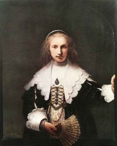 Rembrandt Rembrandt Agatha Bas A4 Photo Print
