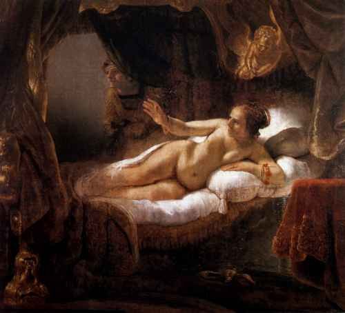 Rembrandt Rembrandt Danae A4 Photo Print