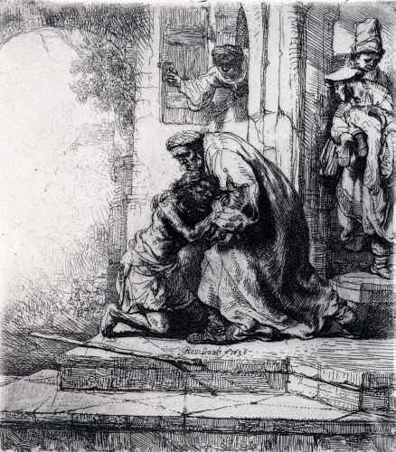 Rembrandt Rembrandt Return Of The Prodigal Son 1636 A4 Photo Print
