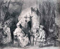 Rembrandt Rembrandt Studio Scene With Sitters A4 Photo Print
