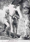 Rembrandt Rembrandt The Fall Of Man A4 Photo Print